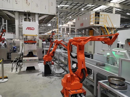 錢江機器人 愛仕達(dá)智能工廠 國產(chǎn)機器人規(guī)模化應(yīng)用新樣本